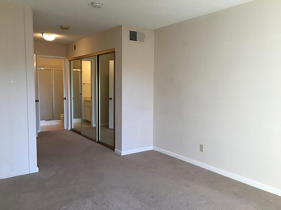 Master bedroom closet area