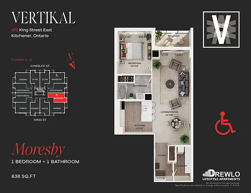 Floor plan Moresby