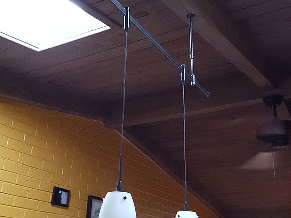 skylights, updated lighting