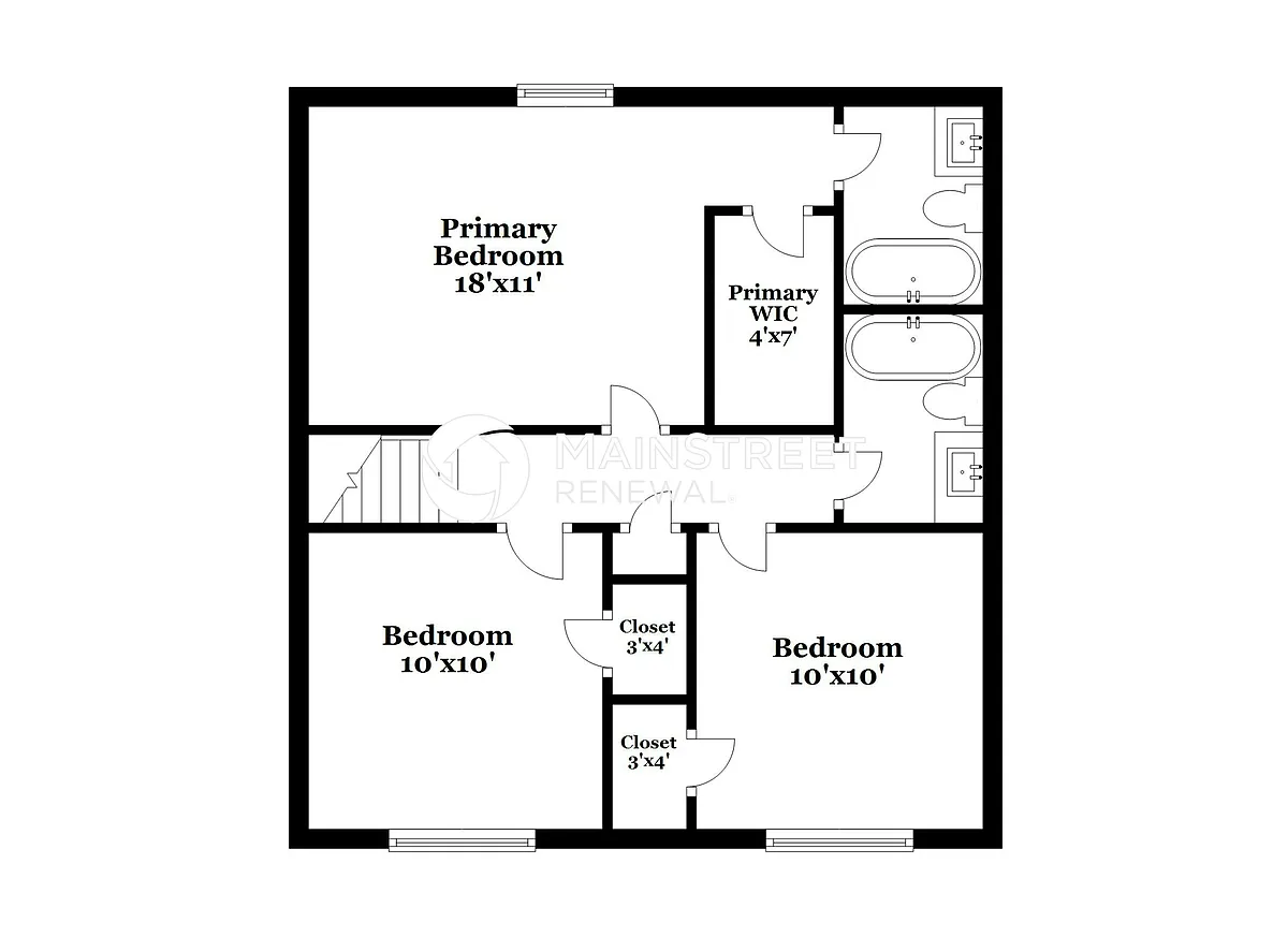 Floor Plan - 308 Westwood Ct