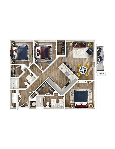 Floor plan C1