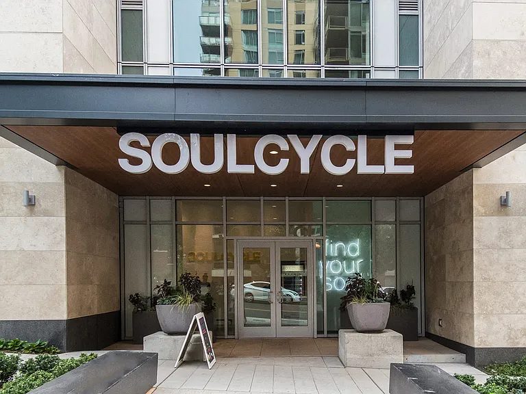 No need to leave the building to catch a spin class at SoulCycle