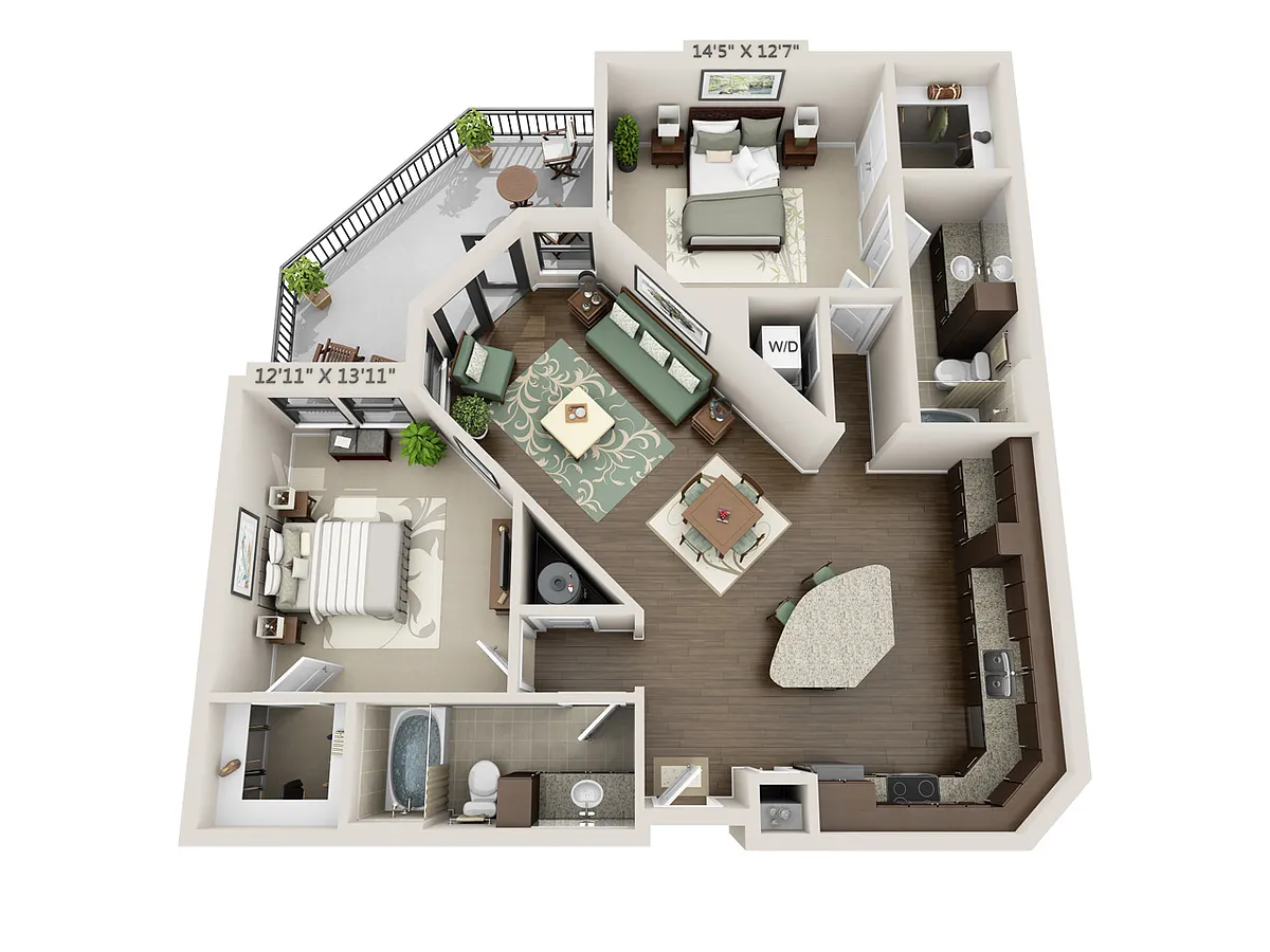 Floor plan Give (B2F)