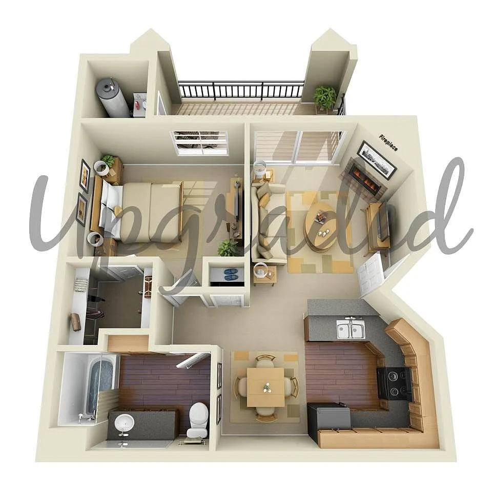 Floor plan A2 UPGRADE