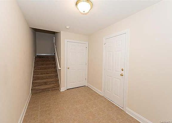 Ground level main entry. 