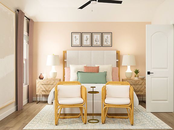 The master suite is your own private retreat!