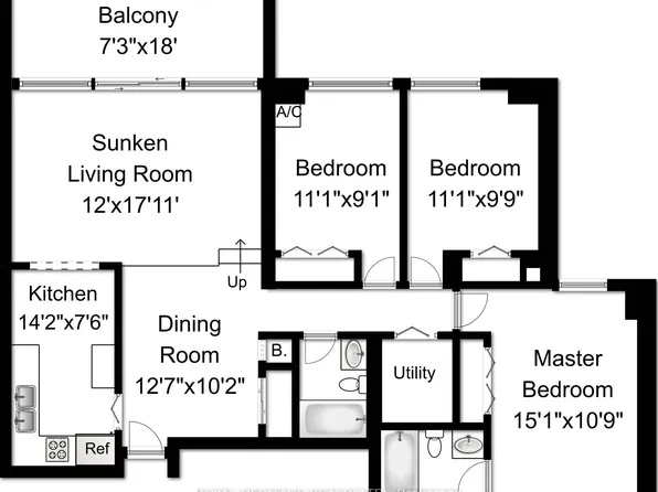 270 Scarlett Rd #1110, Toronto, ON M6N 4X7