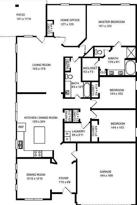 4 bed, 2.0 bath, 2009 sqft, $2,250 — Photo 2