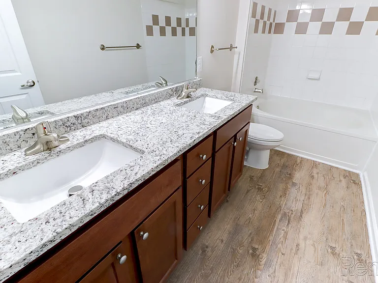 Bathroom with Double Sinks