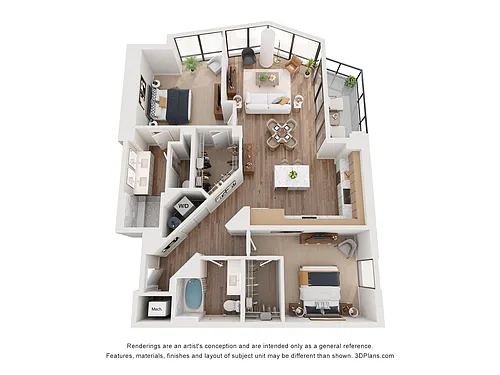 Floor plan A1
