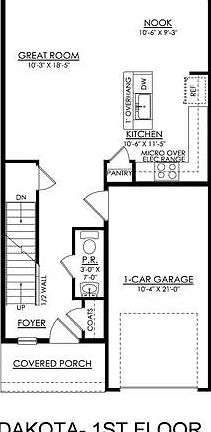 Dakota Interior Base - 1st Floor