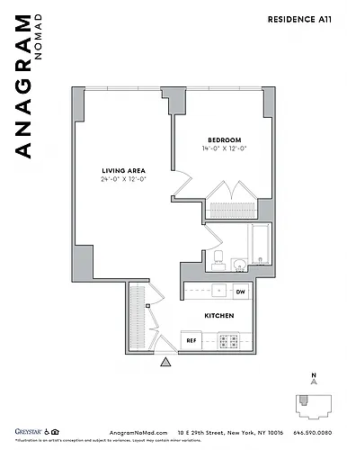 Floor plan A11