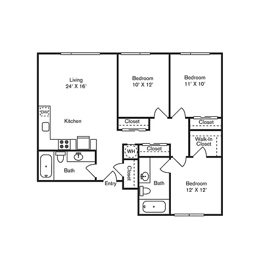 Floor plan D1 60