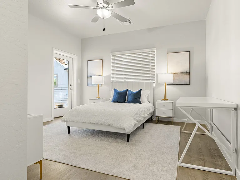 Spacious bedrooms