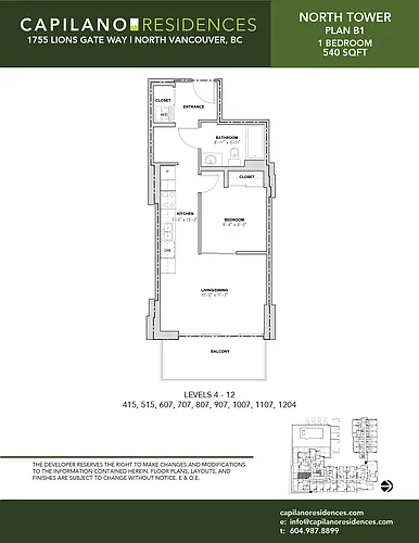 Floor plan 807