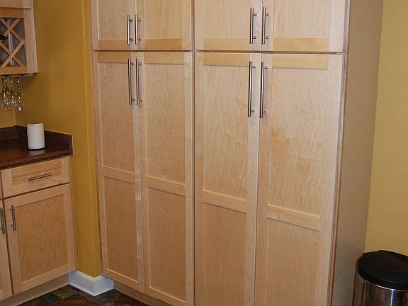 Built-In double pantry
