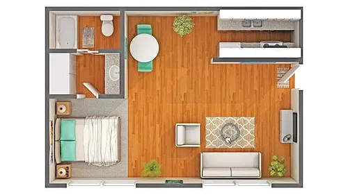 Floor plan Hazel