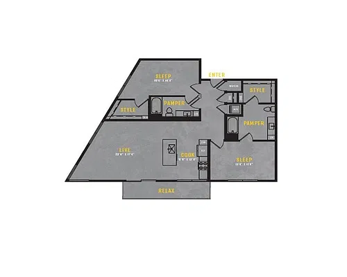 Floor plan B8