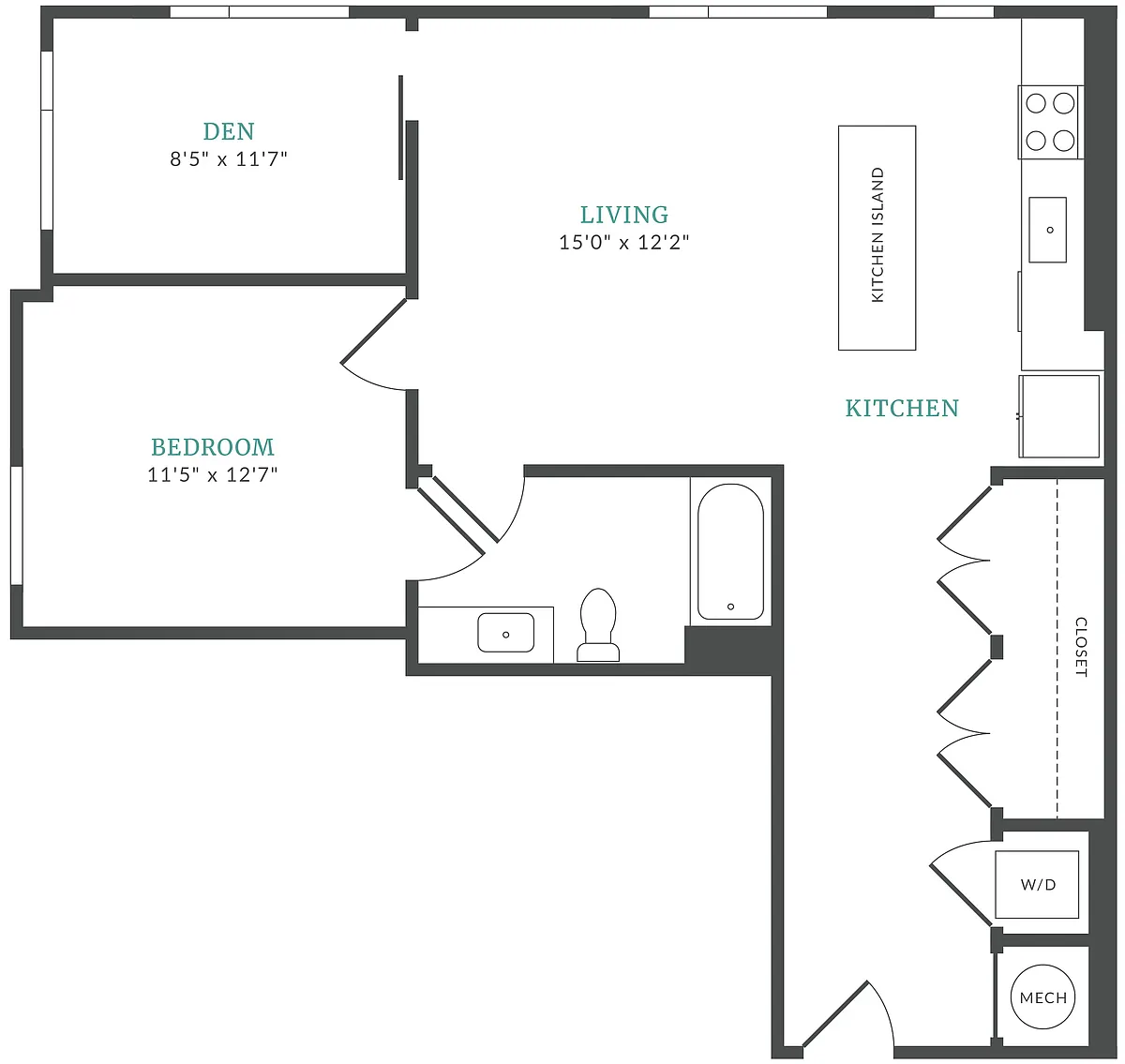 Floor plan A8