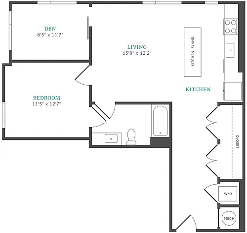 Floor plan A8