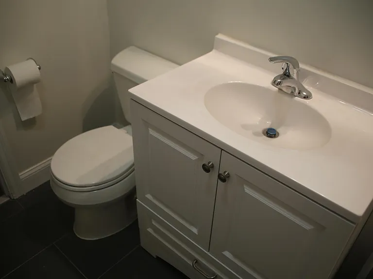 Bathroom #1 : Sink and toilet