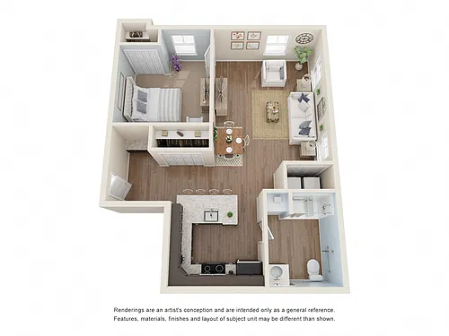 Floor plan The Cliff