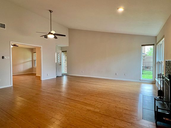 Inviting gas start fireplace