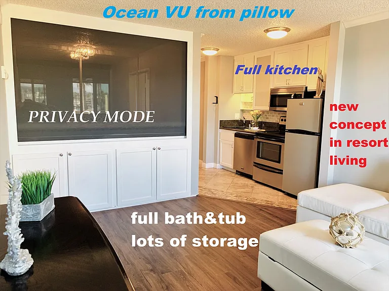 Studio-with built in bed