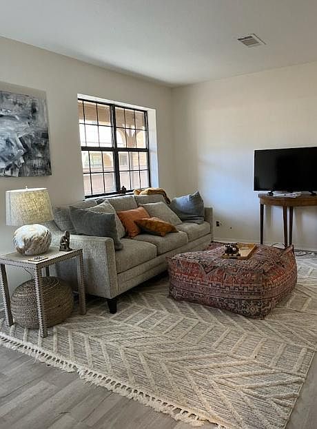 Fully furnished means a little more here with a mix of high-end furniture and antiques