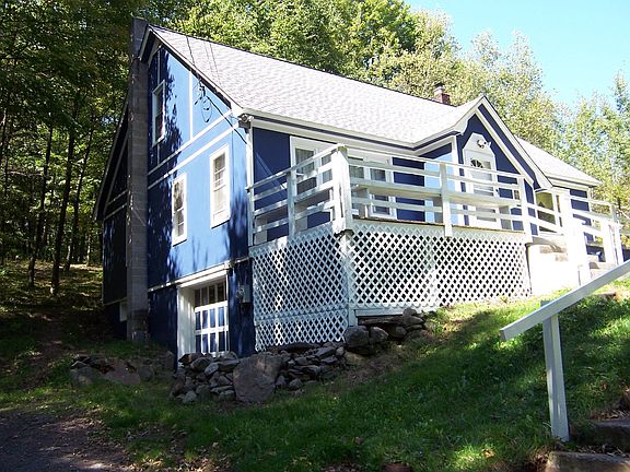 Deck and Garage