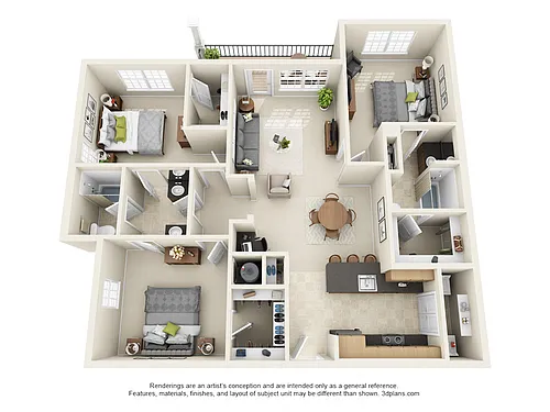 Floor plan The Young