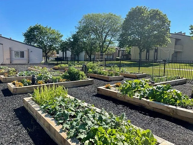 Enjoy Community Gardening at Grand Bend Club Apartments!