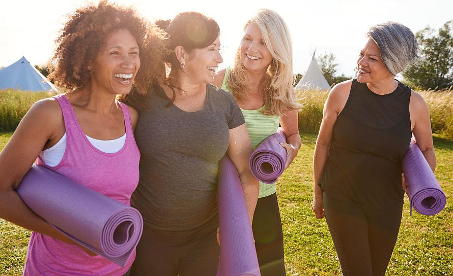 Yoga with Friends