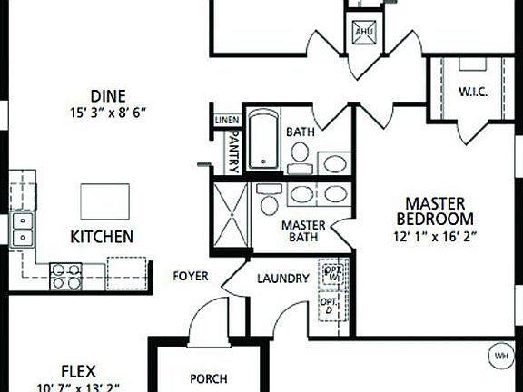 Elevation E - 1st Floor