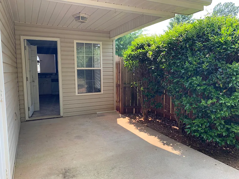 Back patio