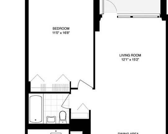 2nd image of 80 Gold St #19F