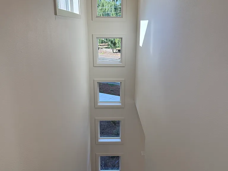 View from the stairs.