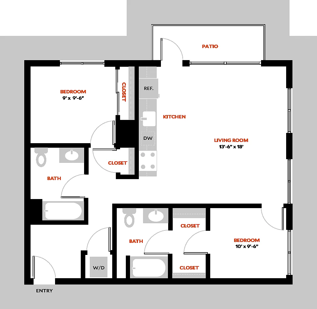 Floor plan 2E