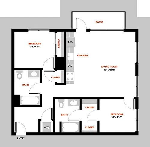 Floor plan 2E