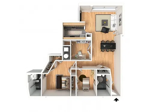 Floor plan Hamilton