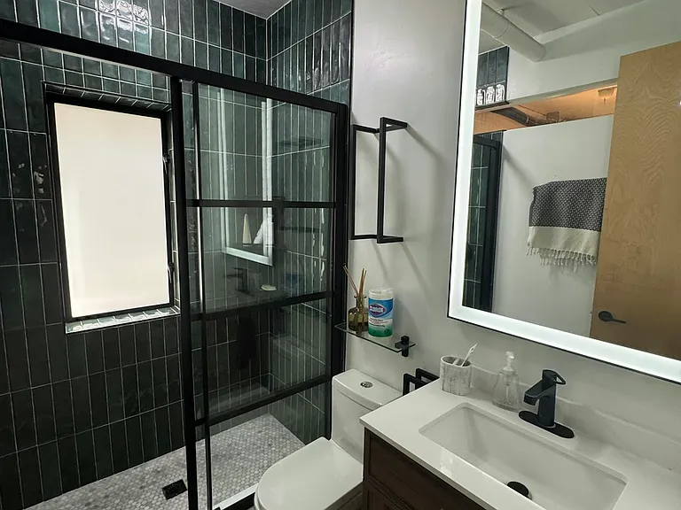 Fully renovated master shower