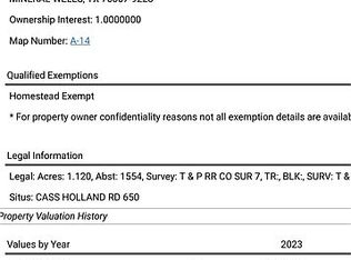 650 Cass Holland Rd, Mineral Wells, TX 76067