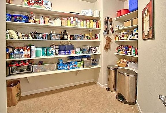 Enormous walkin pantry