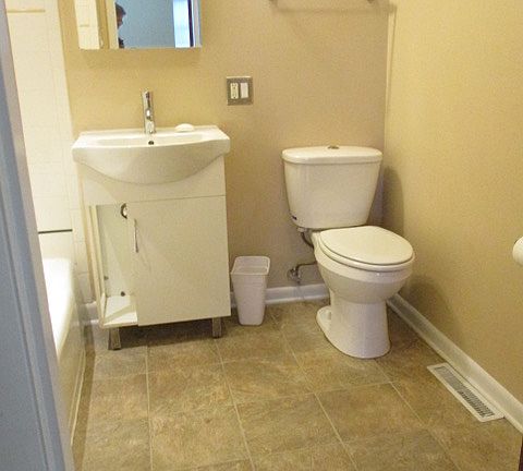 Full bath w/ shower on left