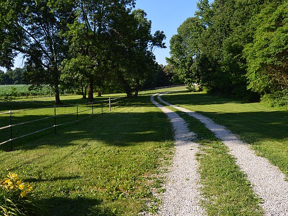 Access road to the house
