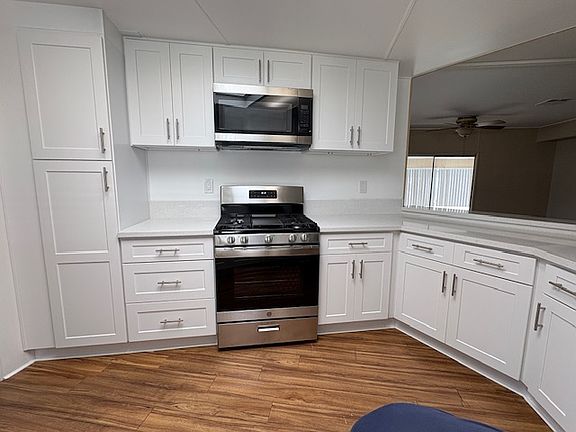 Microwave, gas Range an cabinets installed 2026