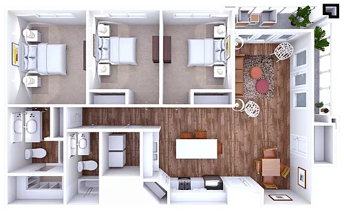 Floor plan The Que
