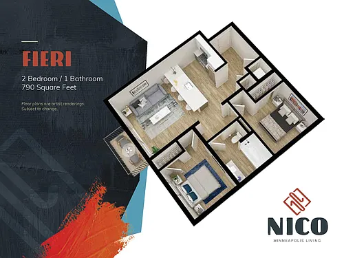 Floor plan Fieri