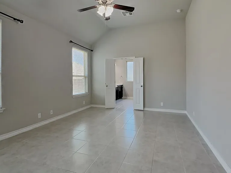 Brightly lit, spacious room wi