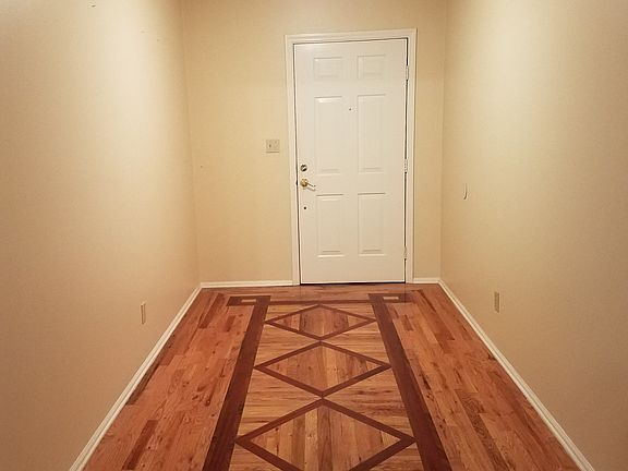 Wood floors in entry way